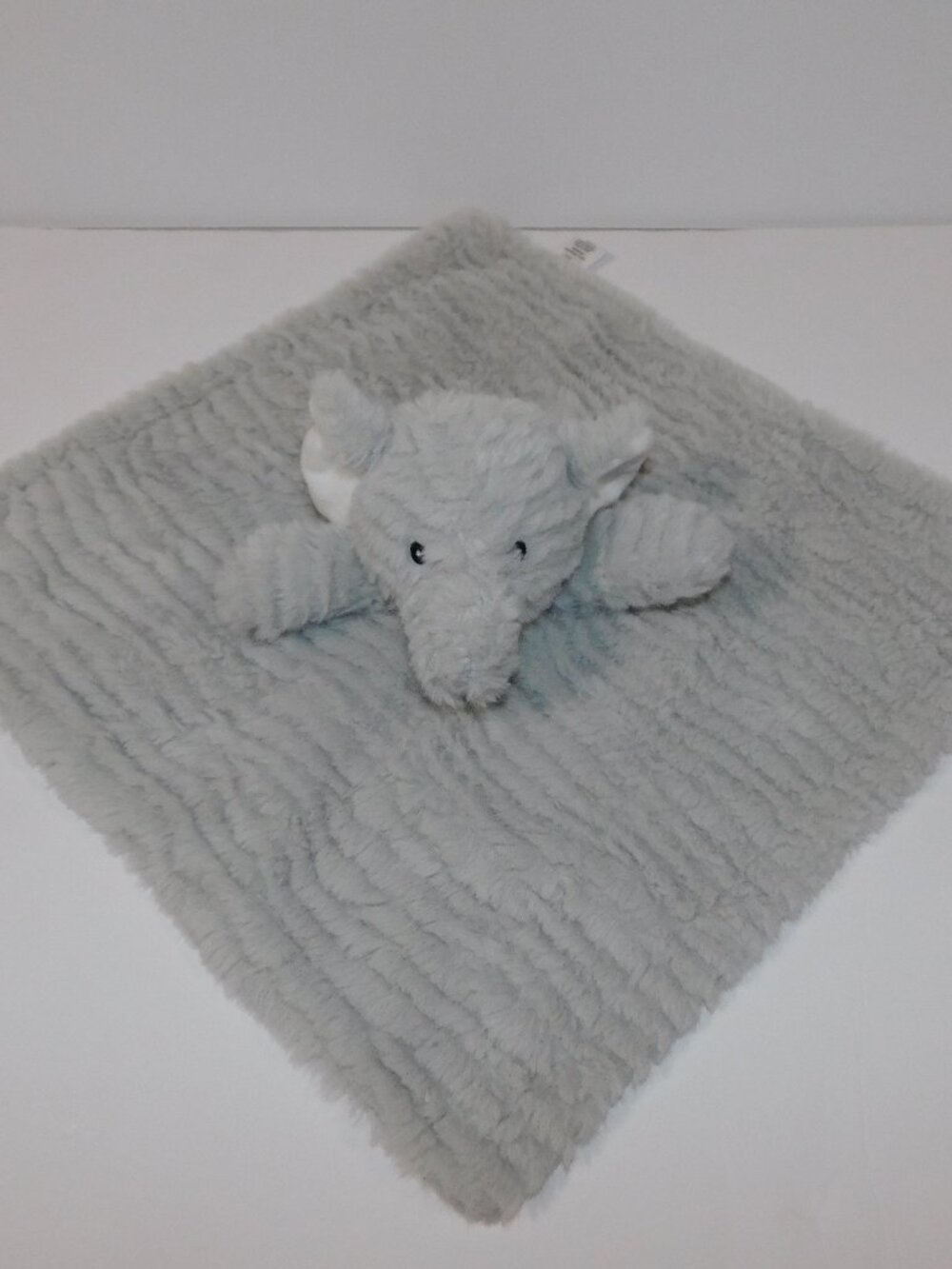 Baby Mode Plush Gray Elephant Security blanket Baby Lovey nunu Soother Comforter